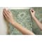 RoomMates Swept Away Green Peel & Stick Wallpaper